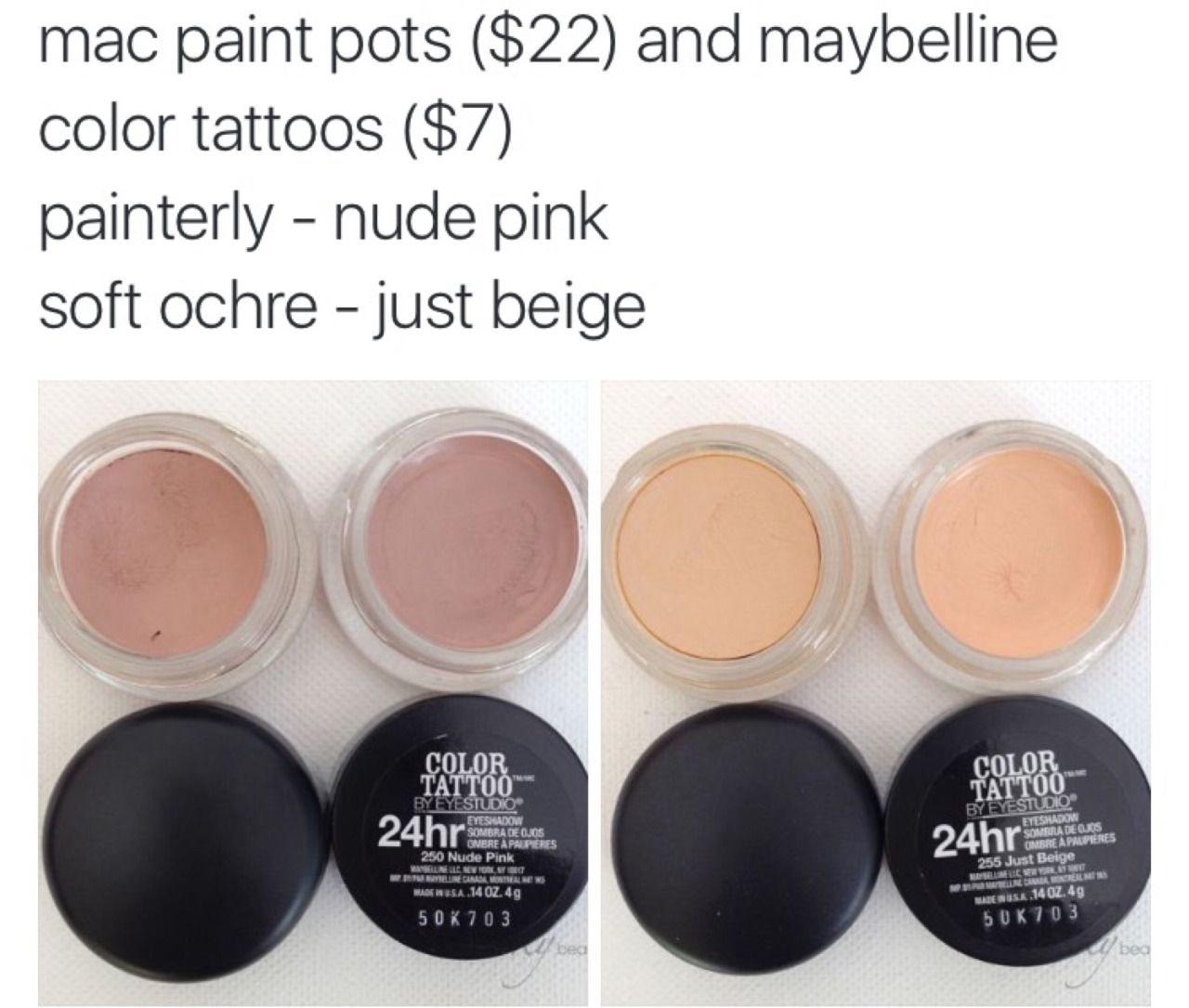 dupes for mac painterly paint pot